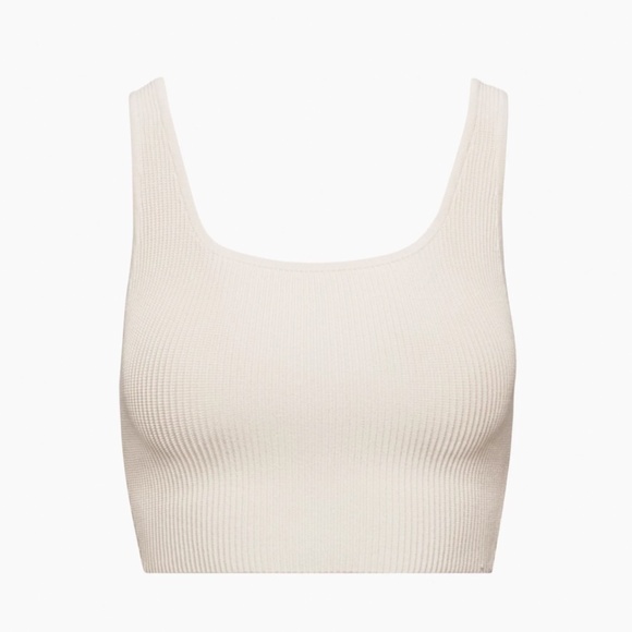 Aritzia Sculpt Knit Cropped Tank - Picture 4 of 7